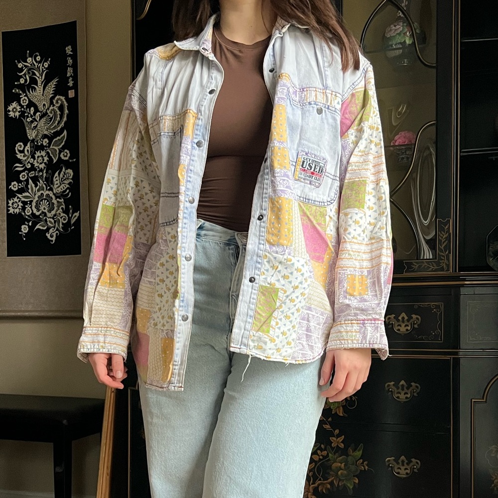 GET USED Jean color jacket